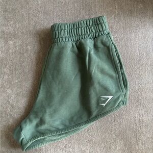 Gymshark Green Athletic Shorts